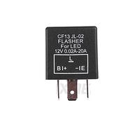 DC 12V LED Turn Signal Flasher Relay Three Gear Frequency Adjustable Speed Flash Accessaries CF13 1Pcs