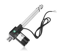 DC 12V Linear Actuator Heavy Duty 6000N Maximum Lift Electric Motor with High Performance Motor for Automotive Industrial Electric Lifting System Silver 1pc (350mm)
