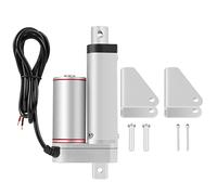 DC 12V Linear Actuator with 1000N Force, Stroke 150-500mm, Electric Motor Lift - Durable Aluminum Alloy, Water, Ideal for Automotive and Medical Use (Stroke 100mm)