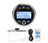 DC 12V Marine Stereo Receiver Bluetooth MP3 Player Digital Media Audio Music Receiver for Yacht RV Engineering Vehicle Ship
