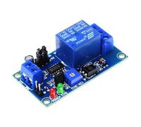 DC 12V Normally Open Adjustable Delay For Relay Switch Module with 8 Range Settings from 0.1s to 1h, Multi-Function Timer For Relay for AC 250V 10A or DC 30V 10A