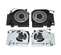 DC 12V Processing CPU Fan for MI Laptop, Replacement CPU Internal Cooling Fan for MI 171502 AA AO AD AB AQ AK AM AN GTX1060 RTX2060 C020 Notebook, 15.6 Game CPU Fan (CPU+GPU)