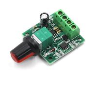 DC 12v PWM motor speed controller,1.8V 3V 5V 6V 12V 2A Speed Adjustable Switch Module, Variable Voltage Regulator Dimmer Governor Switching Build with LED Indicator and Switch Function