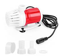 DC 12V Submersible Portable Aquarium Water Pump - 1200L/H High Flow, Brushless DC, Amphibious for Home Pond & Fish Tank
