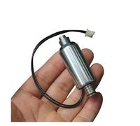 DC 12V Through Type Push-Pull Solenoid Electromagnet 19mm Round Spring 6mm Stroke