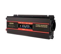 Dc 12V To Ac Pure Sine Wave Inverter 2600W/3000W Led Voltmeter Converter Vehicle Transformer(2600W)