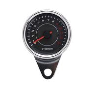DC 12V Universal Motorcycle Tachometer Electronic Tach Meter Gauge Backlight 13000 Accessories Dashboard Tachometer Gauge