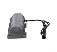 DC 12V Vibration Motor 3800RPM Double Eccentric Wheel for Massage Bed Chair Vibrator Plate Replacement Industrial DIY Equipment Gray