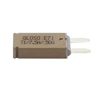 DC 14V 5A 7.5A 10A 15A 20A 30A Automatic Reset Mini ATM Circuit Breaker Blade Fuse for Car Truck Boat with Automatic Recovery Protected circuits (Color : Dark Grey)