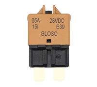 DC 14V 5A 7.5A 10A 15A 20A 30A Automatic Reset Mini ATM Circuit Breaker Blade Fuse for Car Truck Boat with Automatic Recovery Protected circuits (Color : Army Green)
