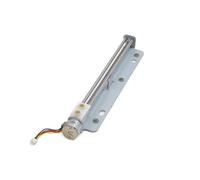DC 15V Precious 15mm Diameter Linear Stepping electronic starter with Nut 2-phase 4-wire Stepper electronic starter 122mm Long Slide Stroke for 3D Printer MQXFCZUX