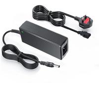 DC 19V Power Supply Adapter for AOC 22B2H 27B2A 27B2H 27B1H 27V3H U27V4E 24B1H E2280SWHN KOORUI 27E6QC HP 24mh 24m 24fh 23es 22f 27f 32f Philips 27E1 Gaming Monitor Display Charger UK Power Cord Cable