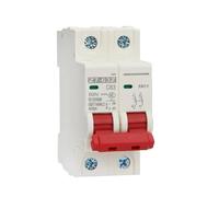 DC 1P 250V/2P 500V Photovoltaic Circuit Breaker 6A 10A 16A 20A 25A 32A 40A 50A 63A 80A 100A 125A MCB PV Systems Protector(1P 250V,40A)