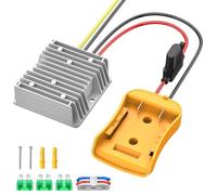 DC 20V to12V Step Down Converter for Dewalt 20V Lithium Battery, Power Wheels Adapter