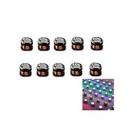 DC 24V 150mm Remote Wireless Charging Module Power Supply Charger Coil Magnetic Induction USB Transmitter Module + 10pcs Led (10 X white led LED)