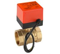 DC 24V 2 Way 3 Wire Brass Motorized Ball Valve Electrical Valve DN40 G1-1/2