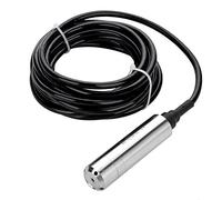 DC 24V 4-20mA Throw-in Type Liquid Water Level Sensor Float Switch Level Transmitter for Detecting 0-5m Range Depth