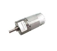 DC 24V 7-1000rpm electronic starter 12V Gearbox electronic starter High Torque With Reversed electronic starter 1.5-35KG Use For Robot Car Electronic Door Lock etc.(12v 330rpm,Package B)