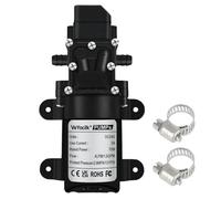 DC 24V Diaphragm Pump,1GPM 4L/Min Water Pump 3/8" 10mm with Pressure Switch | Self Priming Pump for Water Tap,Campervan,Kitchen,Bathroom,Water Tank