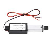 DC 24V Electric Linear Actuator with 20mm Stroke and 150N Force - 4mm per Second Linear Motion Actuator for Robot Vacuum Cleaners and Industrial Applications - Aluminum and ABS