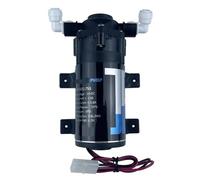 DC 24V Motor Micro Diaphragm Fine Mist Spray Pump Mini Water Pump with Power Supply and Adapter (Color : Black Pump)