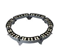 DC 24V Palm Tree Ring Lights Outdoor, Interlocking Expandable Plant Lights