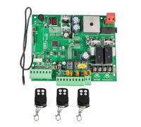 DC 24V PCB Board Control Board for Automatic Double Arms Swing Gate Opener Control Board Panel Smart Control Center System Replace Fittings for Electric Automatic Gate Openers(with 3 RC)