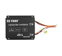 DC 24V to 12V Power Converter Car Power Converter Car Voltage Reducer Car Truck 40A 480W DC 24V to 12V Power Converter Electric Voltage Reducer Step Down Transformer