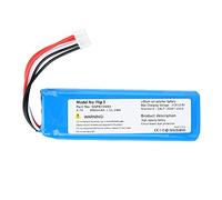 DC 3.7V 3000mAh Lithium Battery Replacement, Flip 3 Speaker Battery Upgrade, High Capacity Rechargeable Battery with Long Life, OEM Compatible Parts for Flip 3 Bluetooth Speake