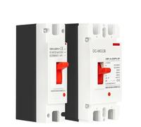 DC 300V 600V DC Solar Molded Case Circuit Breaker MCCB Overload Protection Switch Protector for Solar Photovoltaic PV 125A 250A(2P,200A)