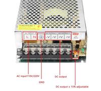 DC 3V 15W 30W 60W 90W 120W 180W LED Lighting Source Power Switching Transformator AC 110V 220 V to DC3V Converter(DC 3V 40A 120W)