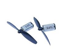 DC 3V 4.2V N30 Carbon Brush electronic starter 40000RPM High Speed Engine for RC Quadcopter Glider AUOQKQUT(2PCS Propeller)