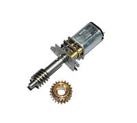 DC 3V-6V 31-62rpm N20 All Full Metal Gear electronic starter Long Shaft Worm Gear Reduction electronic starter Model Aircraft Folding Landing AUOQKQUT