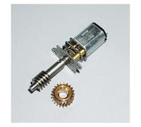 DC 3V-6V 62rpm N20 Full Metal Gear electronic starter 3mm Shaft Worm Gear Reduction electronic starter Model Aircraft Folding Landing MQXFCZUX