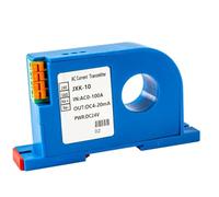 DC 4-20MA 0-10V AC Current Transducer 50A 100A 200A DC 24V RS485 AC/DC 1pcs(DC0-300A Input,1-5V Output)
