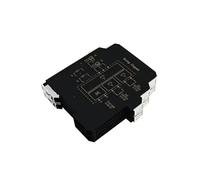 DC 4-20mA input one-input one-output signal distributor load 500ohm, with 0-10V output(4-20mA input,0-10V output)