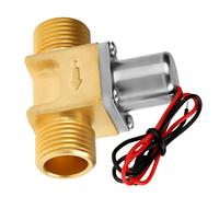 DC 4.5V 1/2' Electric Water Pulse Solenoid Valve Brass Electromagnetic Valve for Water Control Garden Irrigation