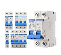 DC 400V 1P/2P/3P/4P Solar Mini Circuit Breaker Overload Protection Switch6A~63A MCB for Photovoltaic PV System(16A,1p plus N)