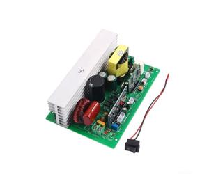 Dc 48v To Ac 220v Pure Sine Wave Inverter Module Featuring Igbt Transistors And Intelligent Temperature Control Fan For Reliable Power Conversion Green Circuit Board