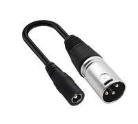 DC 5.5x2.1 to M12 M16 XLR RCA IEC 3Pin Adapter Cable for Scooter Ebike Charger(DC5521 To XLR Male)
