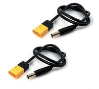 DC 5.5x2.5mm Power Cord for xt60 Male 0.5m Yellow DC 5.5x2.5mm(5521)