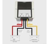 DC 5V-11V to 12V Step-Up Power Supply 5A 60W Voltage Converter with IP68 Waterproof Rating for Automotive, Marine and Industrial Applications