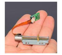 DC 5V/12V 2-phase 4-wire Stepping Stepper electronic starter Linear Screw Slider Block Nut Stroke Travel 30mm 18 Degrees Step electronic starter CZAOINCU(DC12V and Connector)