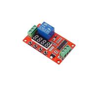 DC 5V 12V 24V 1 Channel Relay Module FRM01 Multifunction Relay Loop Delay Relay Cycle Timer Switch Self-Locking Timing Relay (24V)