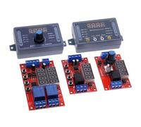 DC 5V 12V 24V 10A Adjustable Time Delay Relay 32 Modes LED Digital Timming Trigger Timer Control Switch Pulse Cycle(5V,Rotary Switch)