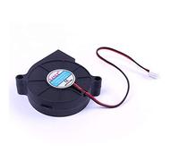 DC 5V 12V 24V Brushless Turbine Cooling Blower Fan SF5015SL 1.8CFM Snail Fan Silent Blower for Heater Dedicated(12V)