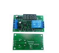 DC 5V 12V 24V Time Delay Relay Module, Multifunction Pulse Counter Switch Adjustable Timer Delay Relay Board (24V)