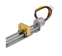 DC 5V/12V 35mm/ 55mm/ 80mm Stroke Linear actuator 2-phase 4-wire Stepping electronic starter With Copper Nut Slider DIY 3D Printer IINKUEYK(A 35mm Stroke)