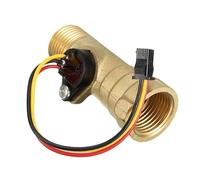 DC 5V 15mA Brass 1/2 Inch Thread Hall Effect Water Flow Sensor Switch Flow Meter 1.25-30L/min Electric Sensor