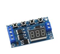 DC 5V ~ 36V Dual MOS Digital Time Delay Relay Trigger Cycle Timer Switch Circuit Board Timing Control Module(1 Pcs)